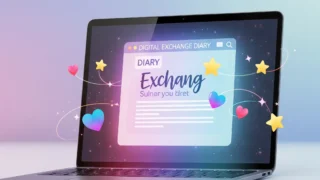 デジタル交換日記のPC